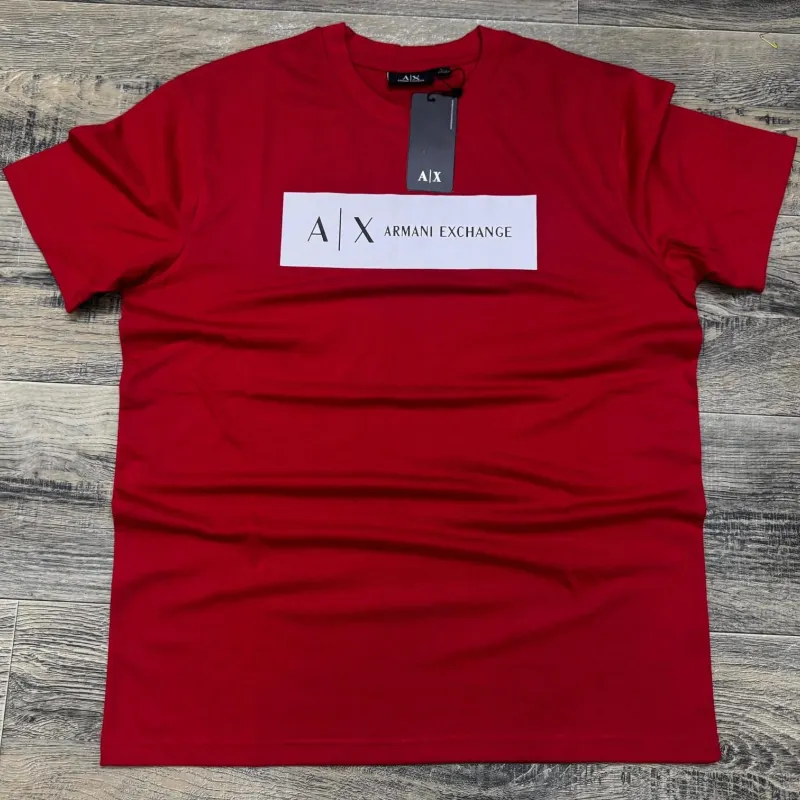 Armani Exchange Men's Premium Stylish Round Neck Short Sleeve T-Shirt Wholesale Bangladesh Armani Exchange Men's Premium Stylish Round Neck Short Sleeve T-Shirt Wholesale Bangladesh