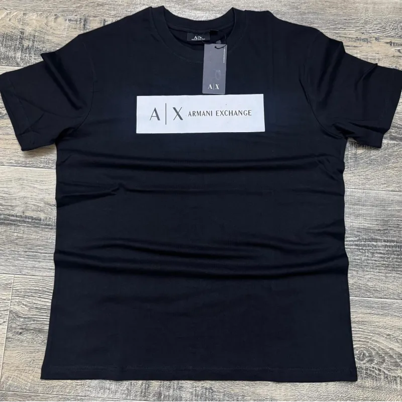 Armani Exchange Men's Premium Stylish Round Neck Short Sleeve T-Shirt Wholesale Bangladesh Armani Exchange Men's Premium Stylish Round Neck Short Sleeve T-Shirt Wholesale Bangladesh