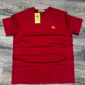Burberry Men's Premium Stylish Round Neck Short Sleeve T-Shirt Wholesale Bangladesh