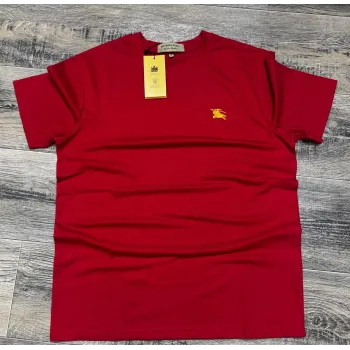 Burberry Men's Premium Stylish Round Neck Short Sleeve T-Shirt Wholesale Bangladesh