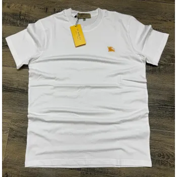 Burberry Men's Premium Stylish Round Neck Short Sleeve T-Shirt Wholesale Bangladesh