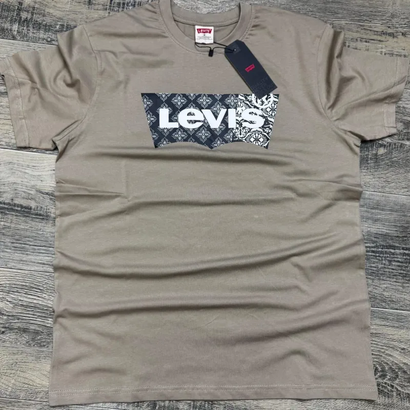 Levi’s Men's Premium Stylish Round Neck Short Sleeve T-Shirt Wholesale Bangladesh