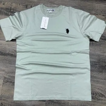 US Polo Men's Premium Stylish Round Neck Short Sleeve T-Shirt Wholesale Bangladesh