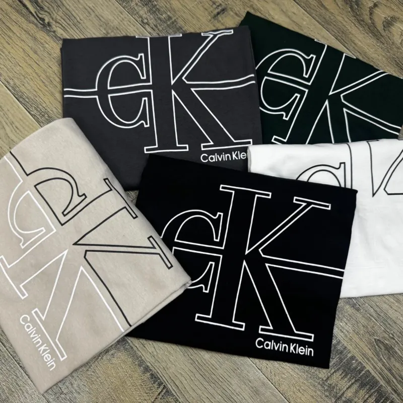 Calvin Klein Men's Premium Stylish Round Neck Short Sleeve T-Shirt Wholesale Bangladesh