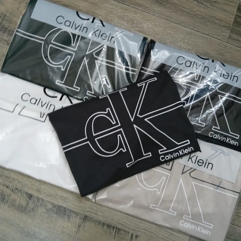 Calvin Klein Men's Premium Stylish Round Neck Short Sleeve T-Shirt Wholesale Bangladesh