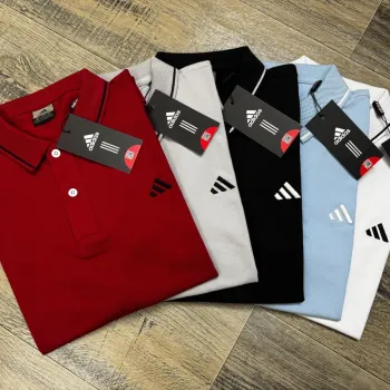 Adidas Men's Premium Stylish Polo Shirt Wholesale Bangladesh