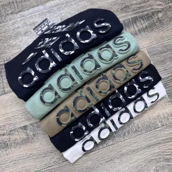 Adidas Men's Premium Round Neck Short Sleeve T-Shirt Wholesale Bangladesh