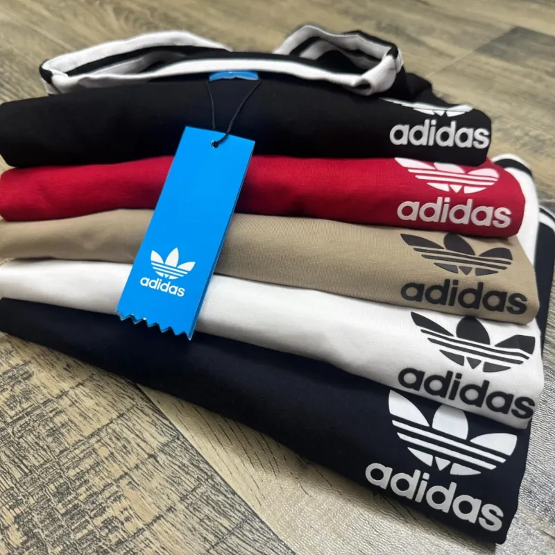 Adidas Men's Premium Cotton Short Sleeve T-Shirt Wholesale Bangladesh