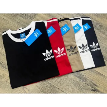 Adidas Men's Premium Cotton Short Sleeve T-Shirt Wholesale Bangladesh