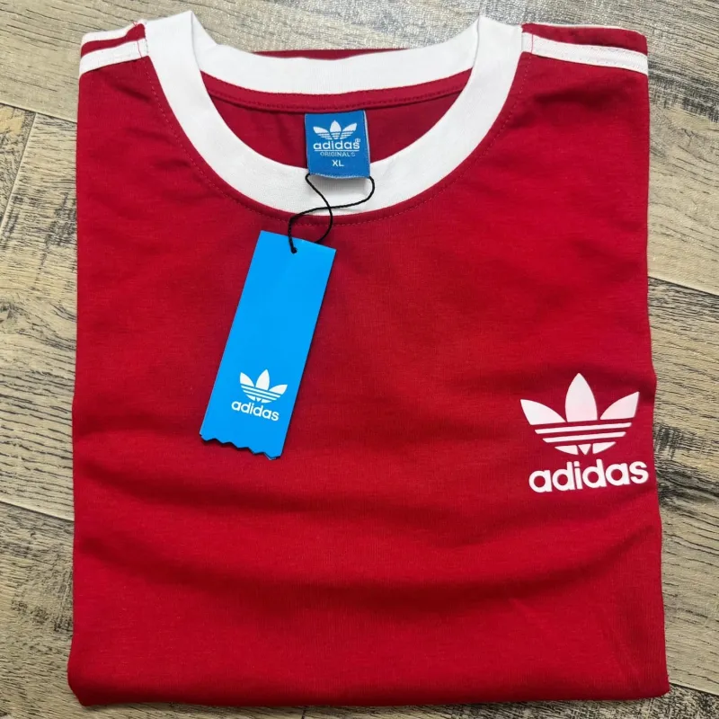Adidas Men's Premium Cotton Short Sleeve T-Shirt Wholesale Bangladesh