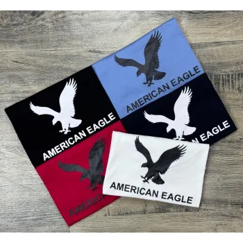 American Eagle Men's Premium Stylish Round Neck Short Sleeve T-Shirt Wholesale Bangladesh