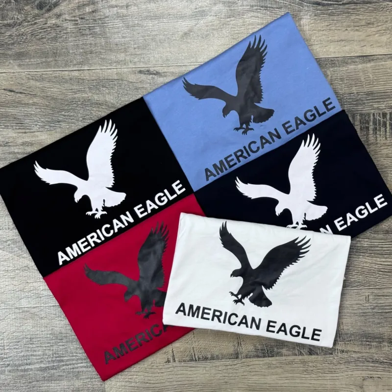 American Eagle Men's Premium Stylish Round Neck Short Sleeve T-Shirt Wholesale Bangladesh American Eagle Men's Premium Stylish Round Neck Short Sleeve T-Shirt Wholesale Bangladesh