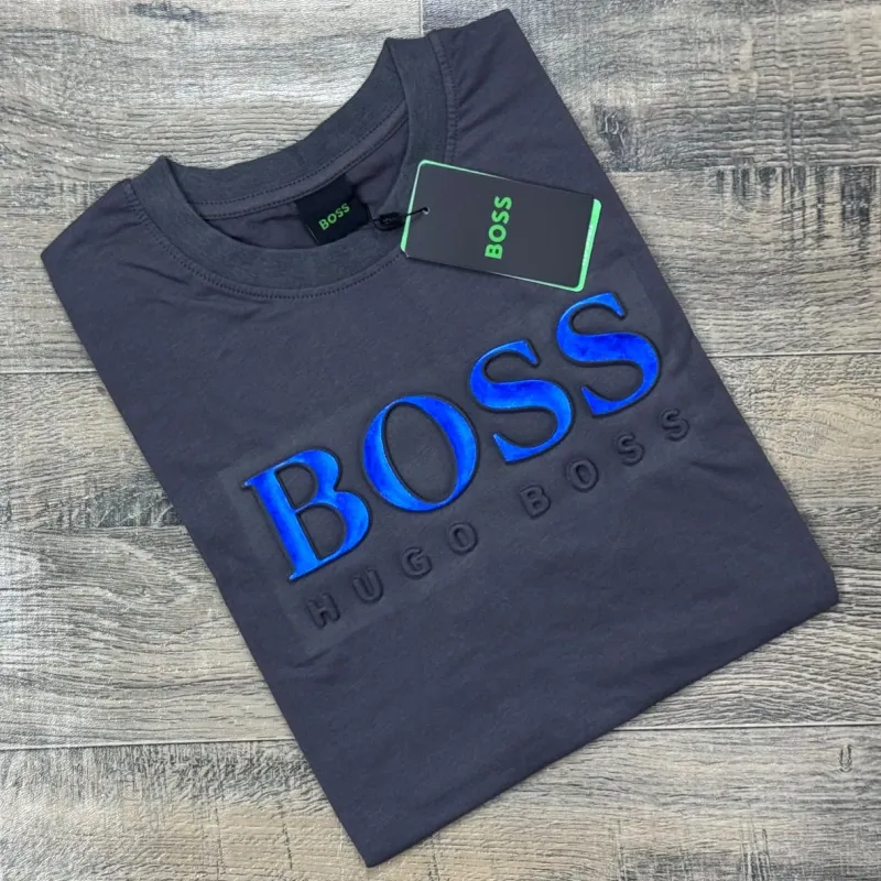 Boss Men's Premium Stylish Round Neck Short Sleeve T-Shirt Wholesale Bangladesh