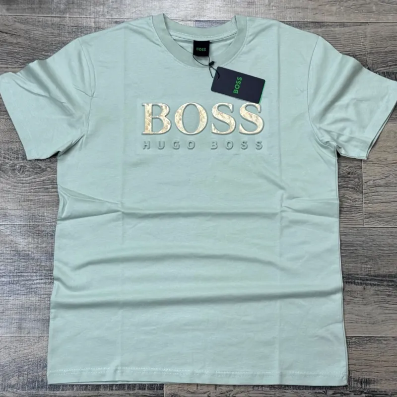 Boss Men's Premium Stylish Round Neck Short Sleeve T-Shirt Wholesale Bangladesh