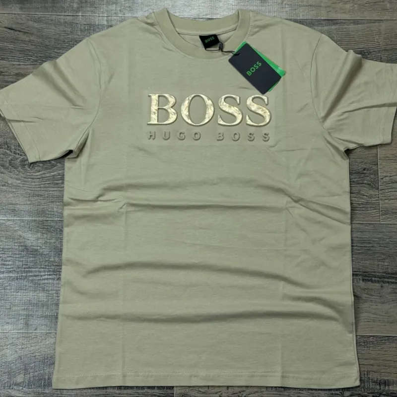Boss Men's Premium Stylish Round Neck Short Sleeve T-Shirt Wholesale Bangladesh
