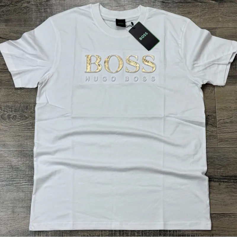 Boss Men's Premium Stylish Round Neck Short Sleeve T-Shirt Wholesale Bangladesh