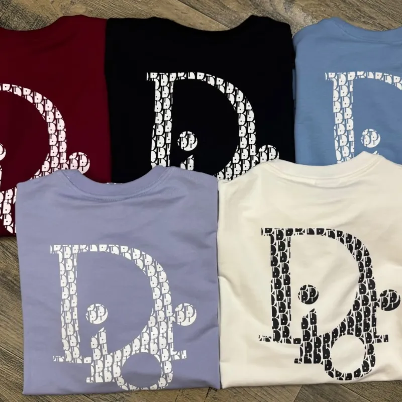 Dior Men's Premium Stylish Round Neck Short Sleeve T-Shirt Wholesale Bangladesh