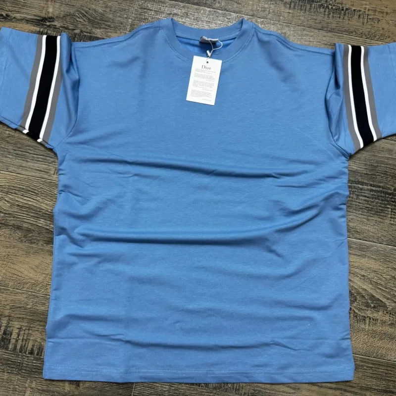 Dior Men's Premium Stylish Round Neck Short Sleeve T-Shirt Wholesale Bangladesh