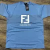 Fendi Men's Premium Stylish Round Neck Short Sleeve T-Shirt Wholesale Bangladesh