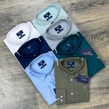 GANT Men's Premium Stylish Remi Cotton Check Shirt Wholesale Bangladesh