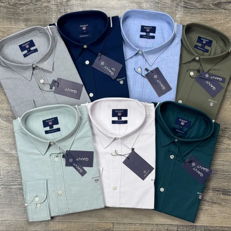 GANT Men's Premium Stylish Remi Cotton Check Shirt Wholesale Bangladesh GANT Men's Premium Stylish Remi Cotton Check Shirt Wholesale Bangladesh