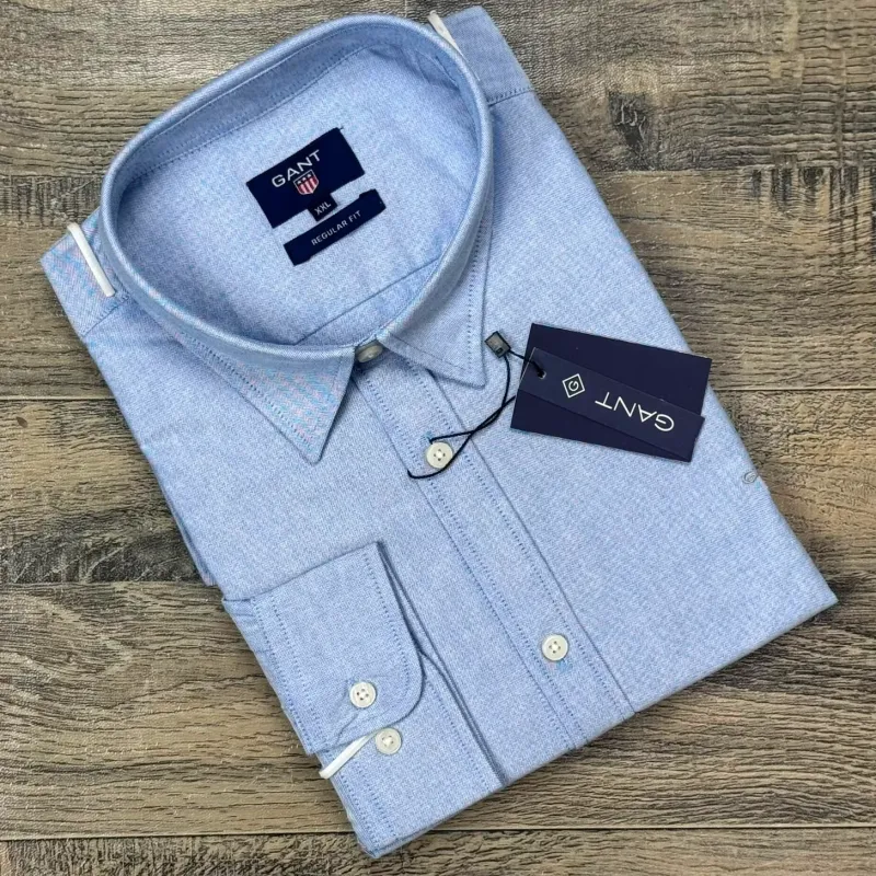 GANT Men's Premium Stylish Remi Cotton Check Shirt Wholesale Bangladesh GANT Men's Premium Stylish Remi Cotton Check Shirt Wholesale Bangladesh