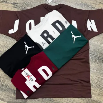 Jordan Men's Premium Stylish Round Neck Short Sleeve T-Shirt Wholesale Bangladesh