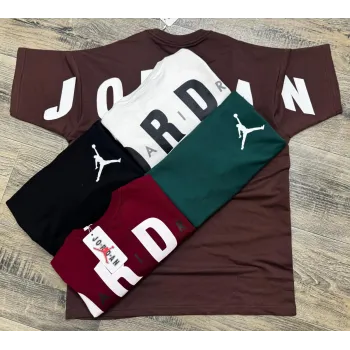 Jordan Men's Premium Stylish Round Neck Short Sleeve T-Shirt Wholesale Bangladesh