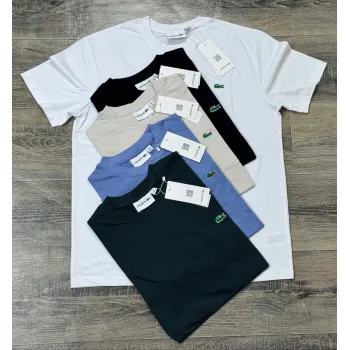 Lacoste Men's Premium Stylish Round Neck Short Sleeve T-Shirt Wholesale Bangladesh