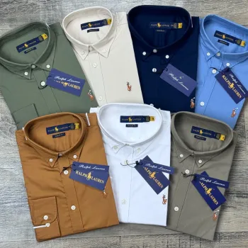Ralph Lauren Men's Premium Stylish Remi Cotton Check Shirt Wholesale Bangladesh Ralph Lauren Men's Premium Stylish Remi Cotton Check Shirt Wholesale Bangladesh