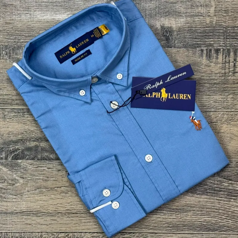 Ralph Lauren Men's Premium Stylish Remi Cotton Check Shirt Wholesale Bangladesh