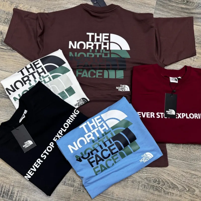 The North Face Men's Premium Stylish Round Neck Short Sleeve T-Shirt Wholesale Bangladesh