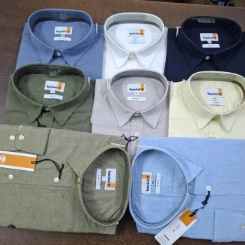 Timberland Men's Premium Stylish Remi Cotton Check Shirt Wholesale Bangladesh