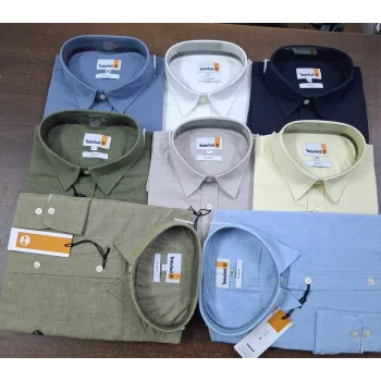 Timberland Men's Premium Stylish Remi Cotton Check Shirt Wholesale Bangladesh