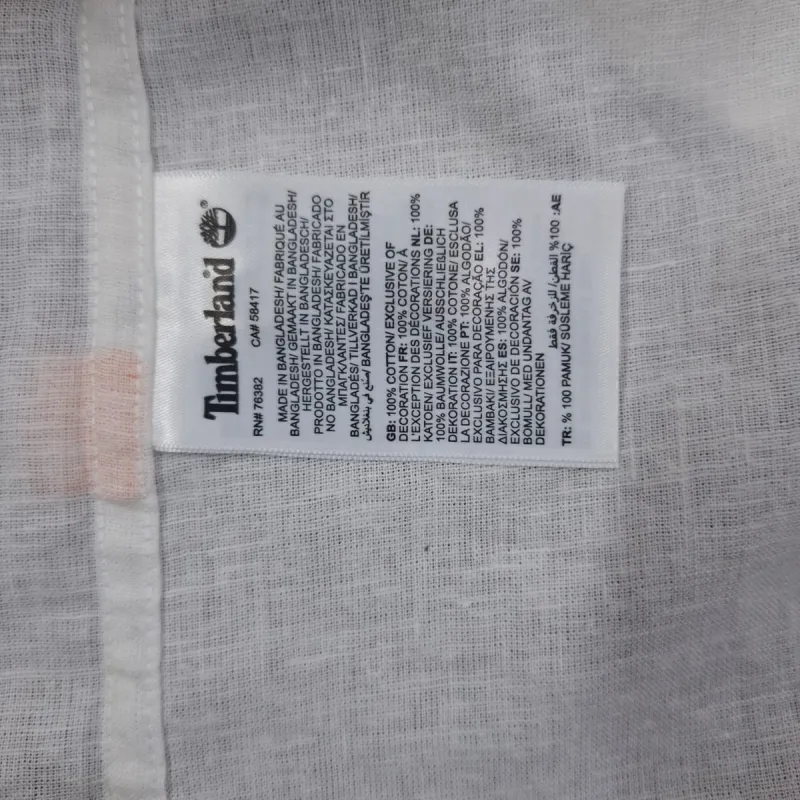 Timberland Men's Premium Stylish Remi Cotton Check Shirt Wholesale Bangladesh