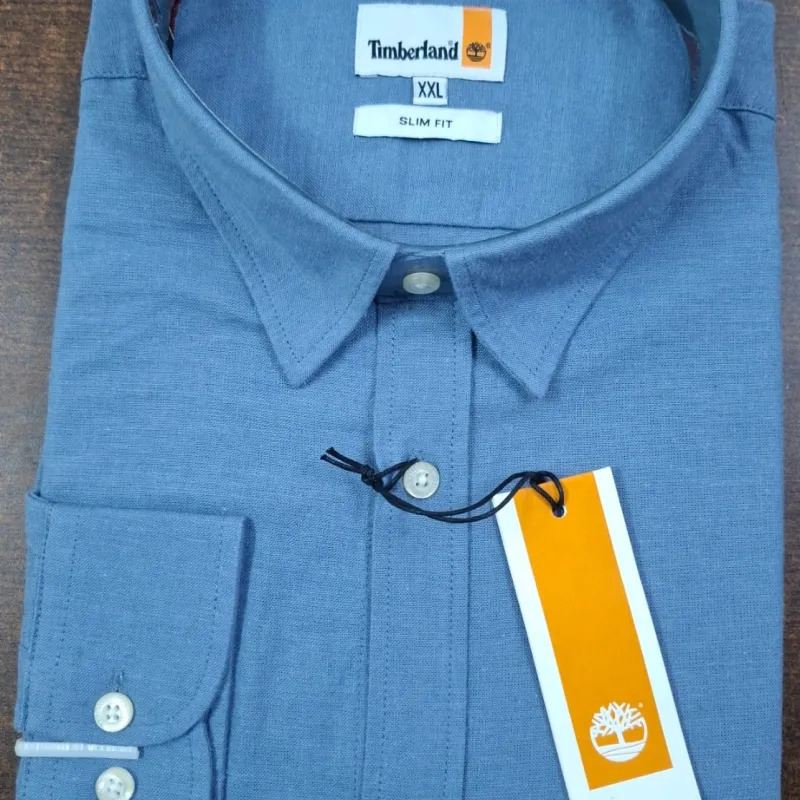 Timberland Men's Premium Stylish Remi Cotton Check Shirt Wholesale Bangladesh
