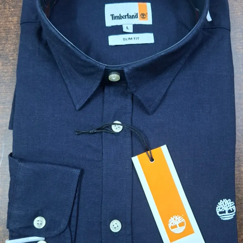Timberland Men's Premium Stylish Remi Cotton Check Shirt Wholesale Bangladesh