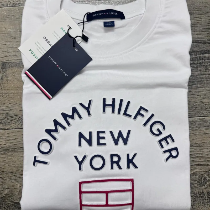Tommy Hilfiger Men's Premium Stylish Round Neck Short Sleeve T-Shirt Wholesale Bangladesh