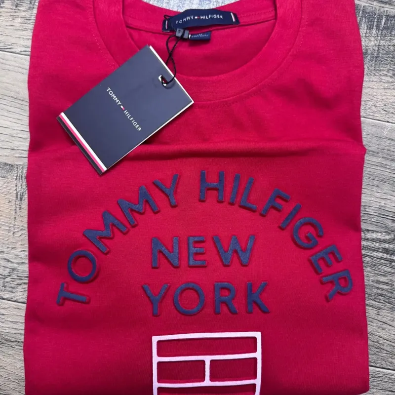 Tommy Hilfiger Men's Premium Stylish Round Neck Short Sleeve T-Shirt Wholesale Bangladesh