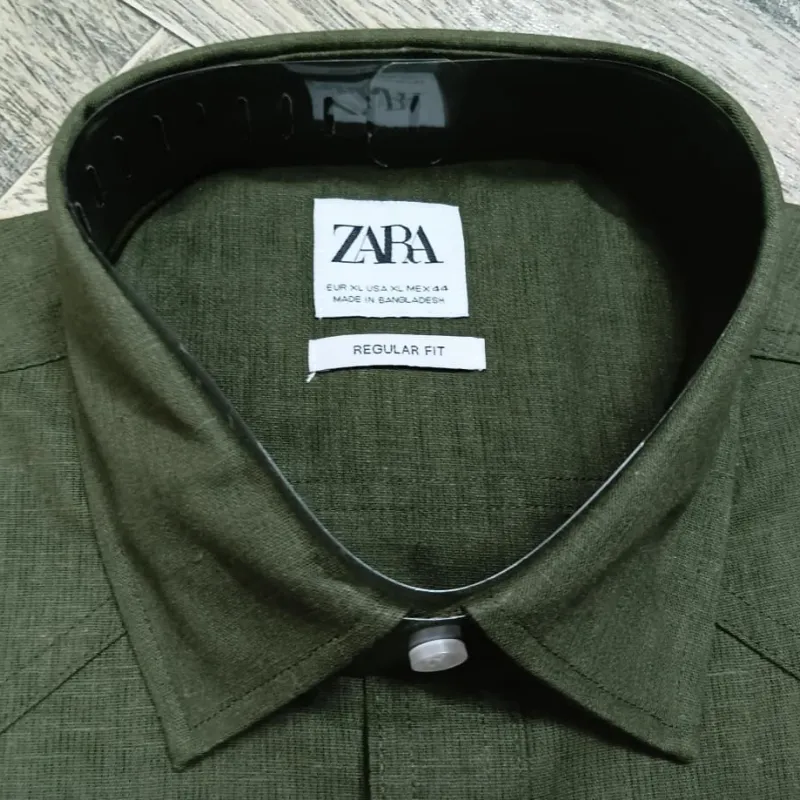 Zara Men's Premium Summer Half Sleeve Check Shirt Wholesale Bangladesh