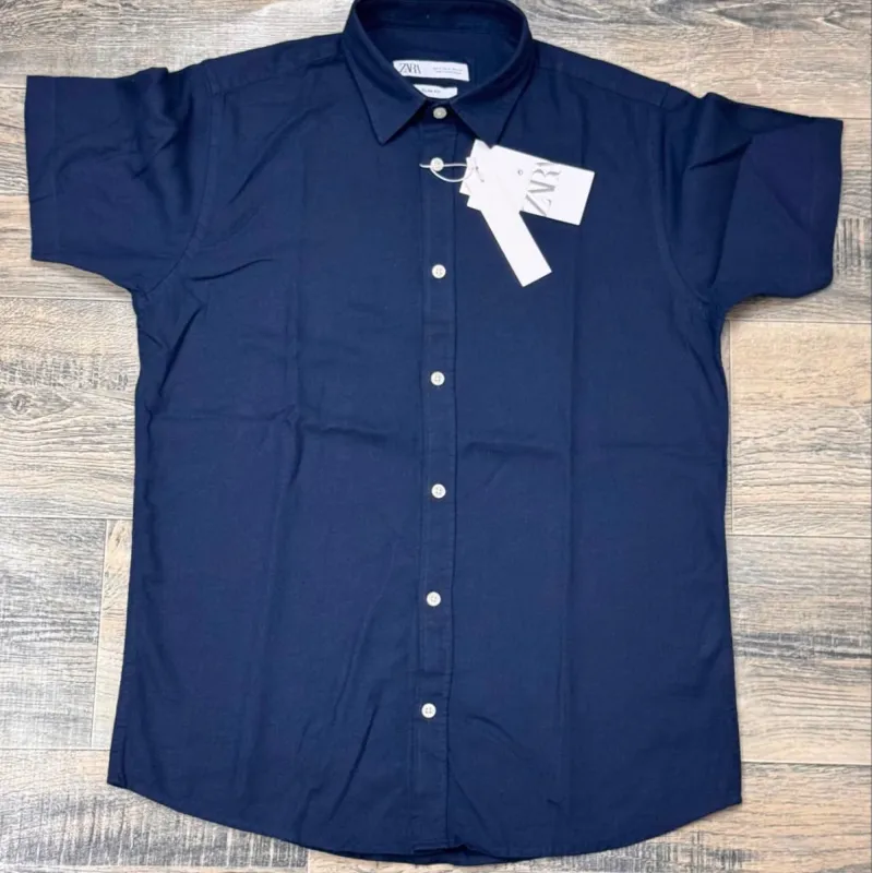 Zara Men's Premium Half Sleeve Check Shirt Wholesale Bangladesh