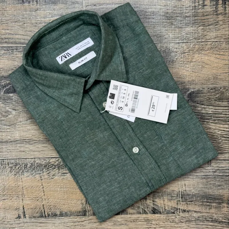 Zara Men's Premium Half Sleeve Check Shirt Wholesale Bangladesh