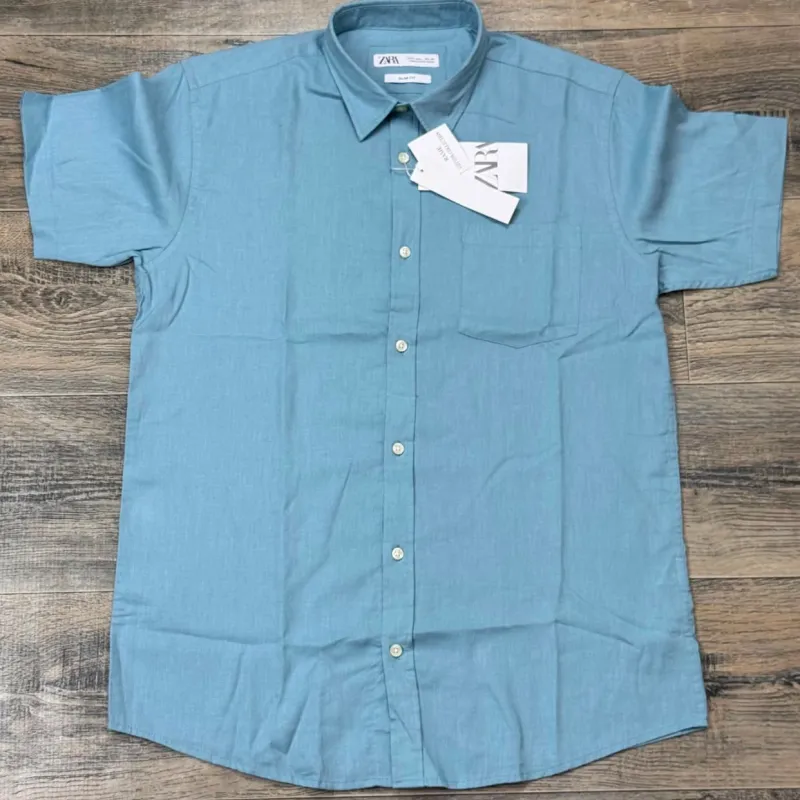 Zara Men's Premium Half Sleeve Check Shirt Wholesale Bangladesh
