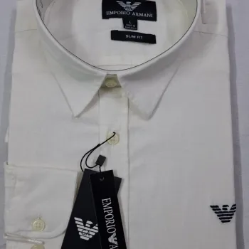 Armani Men's Slim Fit Long Sleeve Shirt Wholesale – Everywear Bangladesh Ltd