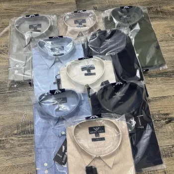Armani Men's Slim Fit Long Sleeve Shirt Wholesale – Everywear Bangladesh Ltd