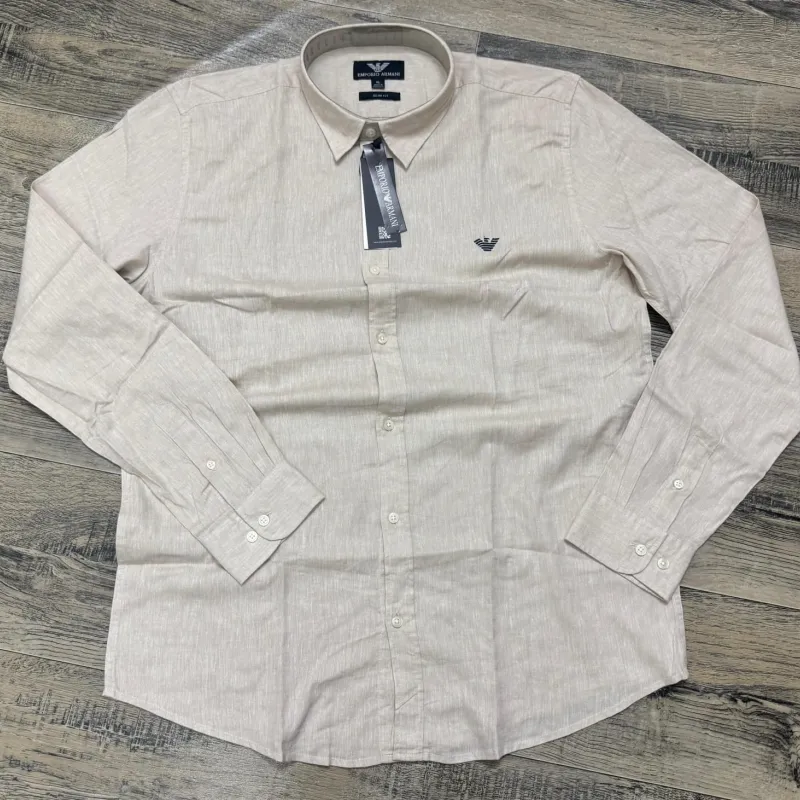 Armani Men's Slim Fit Long Sleeve Shirt Wholesale – Everywear Bangladesh Ltd Armani Men's Slim Fit Long Sleeve Shirt Wholesale – Everywear Bangladesh Ltd