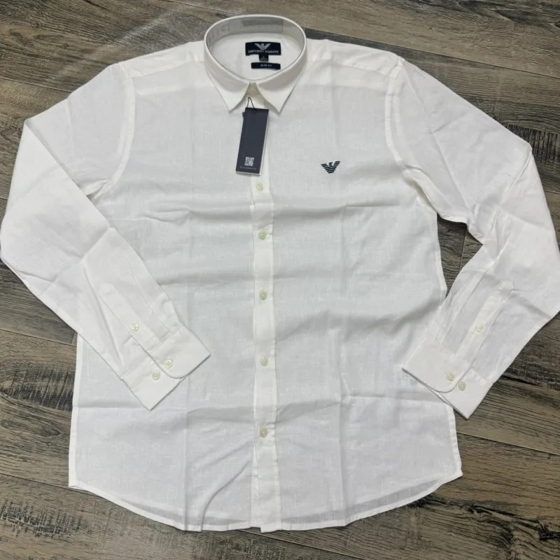 Armani Men's Slim Fit Long Sleeve Shirt Wholesale – Everywear Bangladesh Ltd Armani Men's Slim Fit Long Sleeve Shirt Wholesale – Everywear Bangladesh Ltd