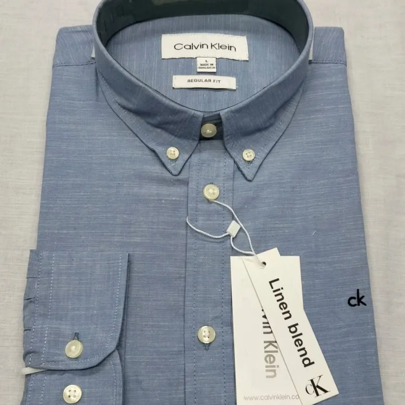 Calvin Klein Men’s Long Sleeve Shirt Wholesale Bangladesh