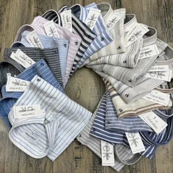 Calvin Klein Men's Short Sleeve Rami Cotton Stripe Shirt Wholesale – Everywear Bangladesh Ltd