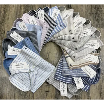 Calvin Klein Men's Short Sleeve Rami Cotton Stripe Shirt Wholesale – Everywear Bangladesh Ltd